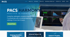Desktop Screenshot of pacsharmony.com